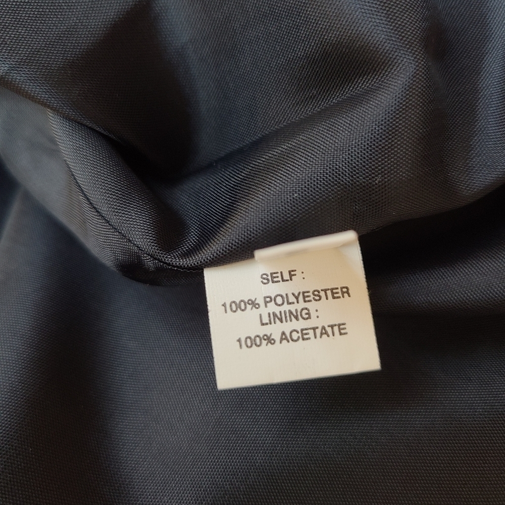 Kay Unger Little Black Dress with Ruffle Detail, Size 6 - Picture 8 of 8